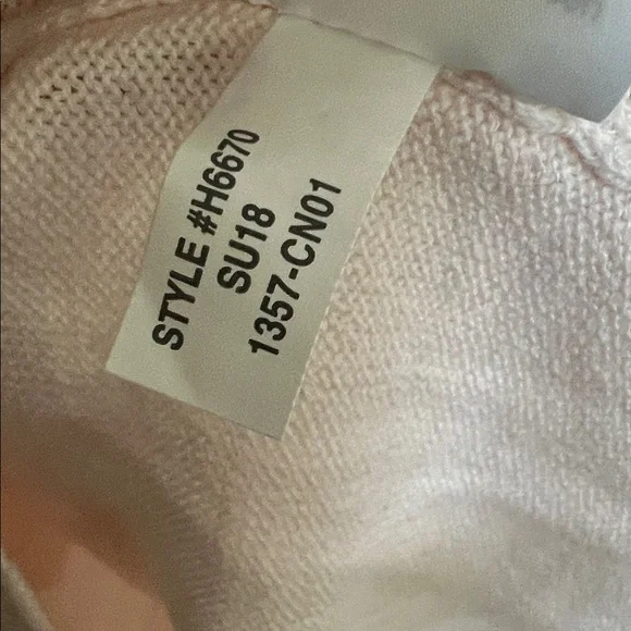 NWT J Crew Light Pink V-Neck Blouse with Tie Detail - Picture 8 of 9